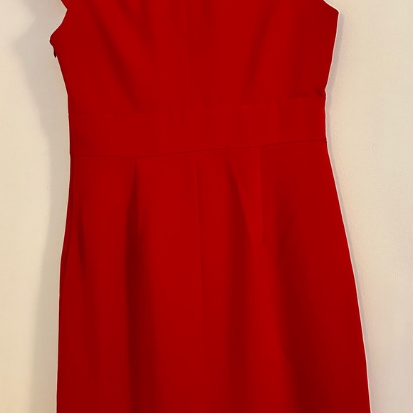 Petite Sophisticate Size 6 Red Dress - Picture 6 of 8